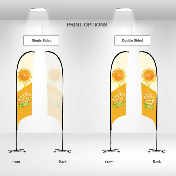 Feather Flag - 8' Concave