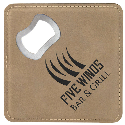 Coasters - Bottle Opener