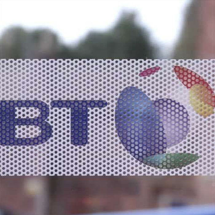 Perforated Adhesive Vinyl