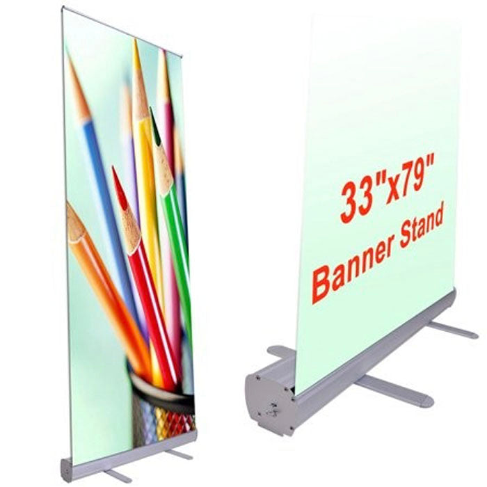 33" Retractable Banner