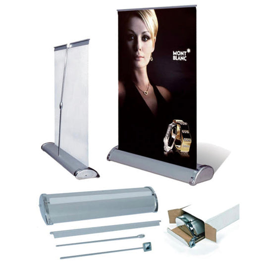 Tabletop Mini Roll Up Banner Stand