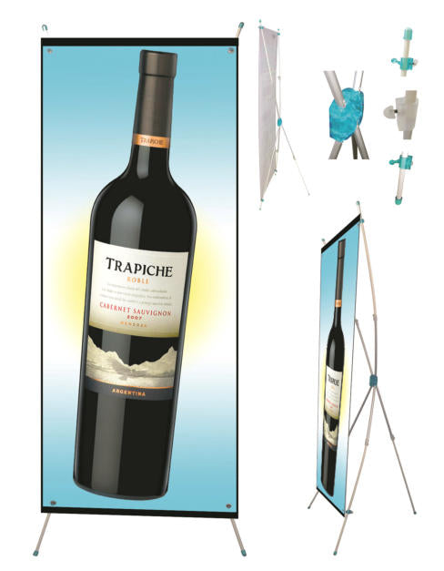 Travel X Banner Stand