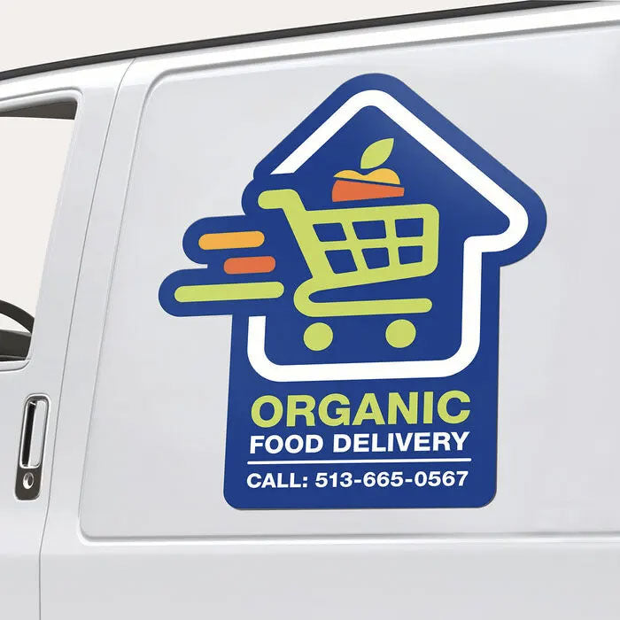 Custom Shape Vehicle Magnets (.030)